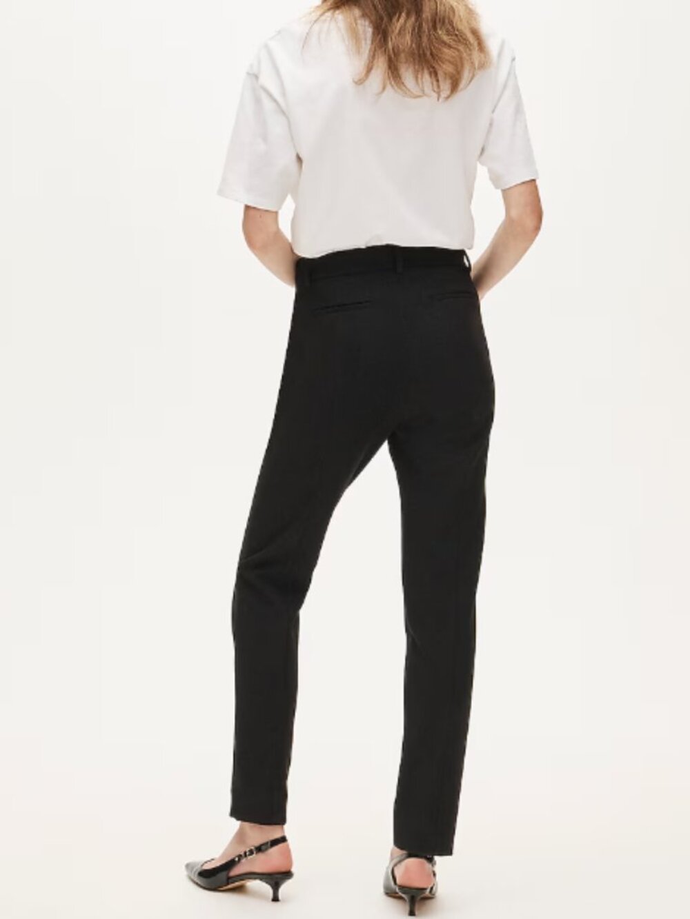 J. Crew Black Cameron Trouser Pants Size 8T - Picture 2 of 11
